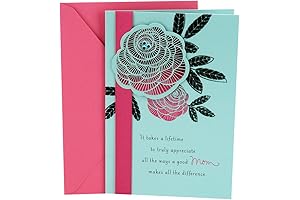 Hallmark Thanks, Mom Birthday Card for Mom