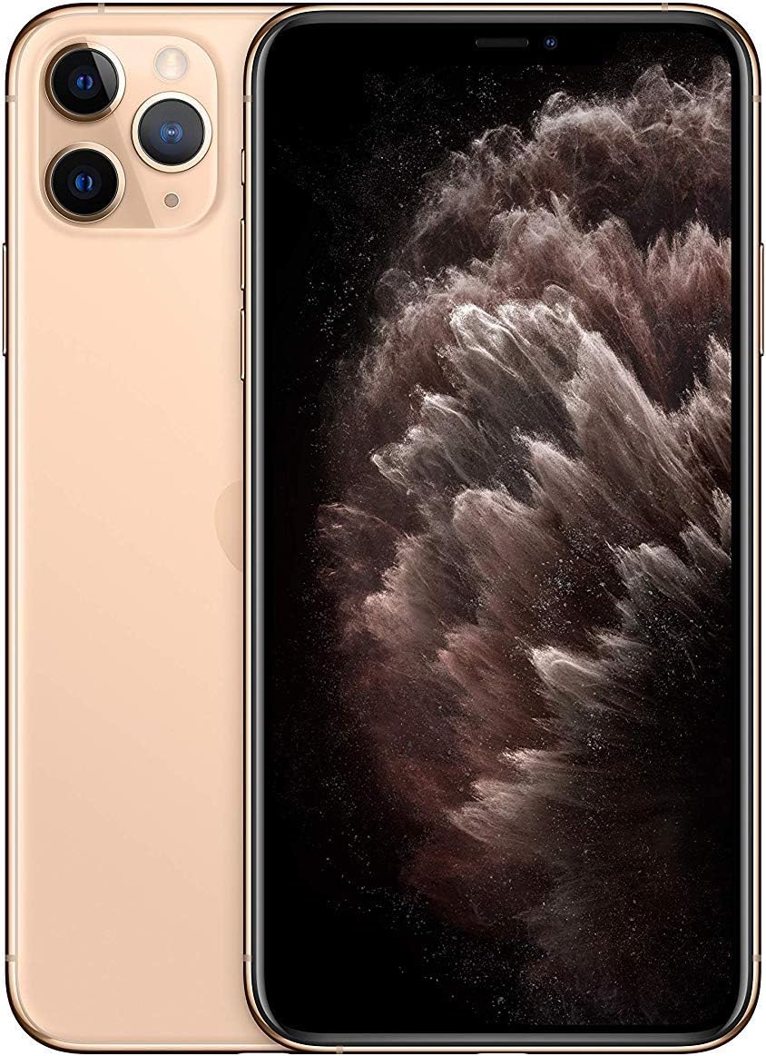 Apple iPhone 11 Pro Max With Facetime Physical Dual SIM -  64GB, 4G, LTE, Gold, International Version