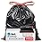Reli. 30 Gallon Trash Bags Drawstring | 150 Count | Black | 30 Gallon Garbage Bags Heavy Duty | Large 30 Gal