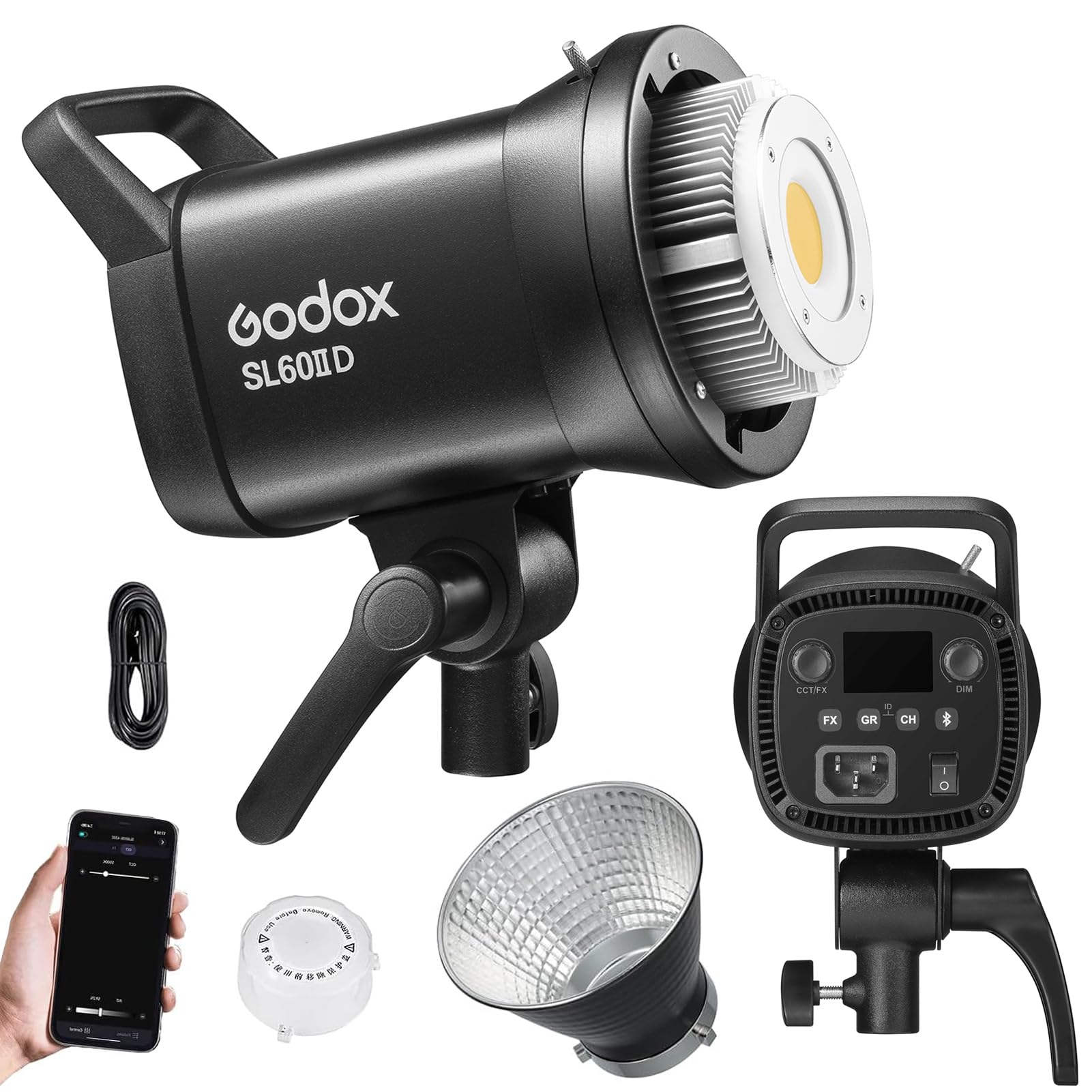 Godox SL60IID Portable Studio LED Video Light 70W Photography Fill