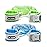 Dr.meter Anti Lost Wrist Link, 2 Pack Toddler Safety Leash with Key Lock, Reflective Child Walking Harness - Dual 8.2ft Length Blue & Green Kids Leash for Supermarket Mall Airport Amusement Park Zoo