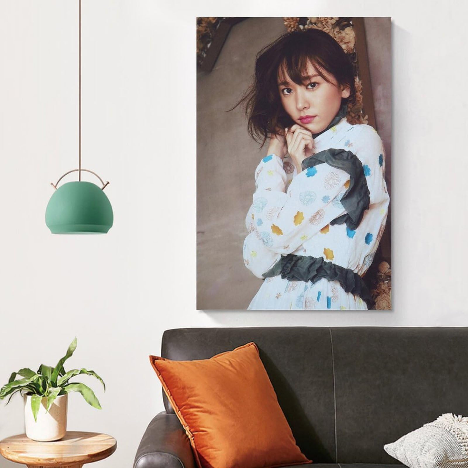 Amazon.co.jp: 女優 新垣結衣 写真 (1) ポスター 装飾 絵 キャンバス