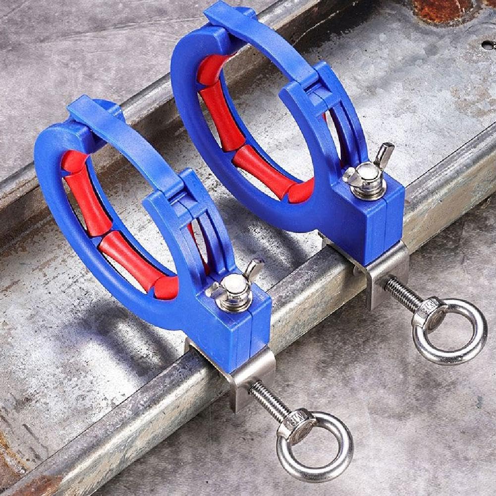 Rullo per posa di cavi resistente, strumento per tirare fili con puleggia per costruzioni elettriche, facile da usare in loco progetti fai da te (5 pezzi)