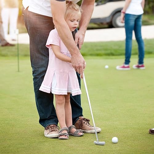 Miniatura 9 de Divertidas pelotas de golf novedosas, paquete de 6 con kit de putter de golf, putters de golf para zurdos o diestros, principiantes, jóvenes, niños,