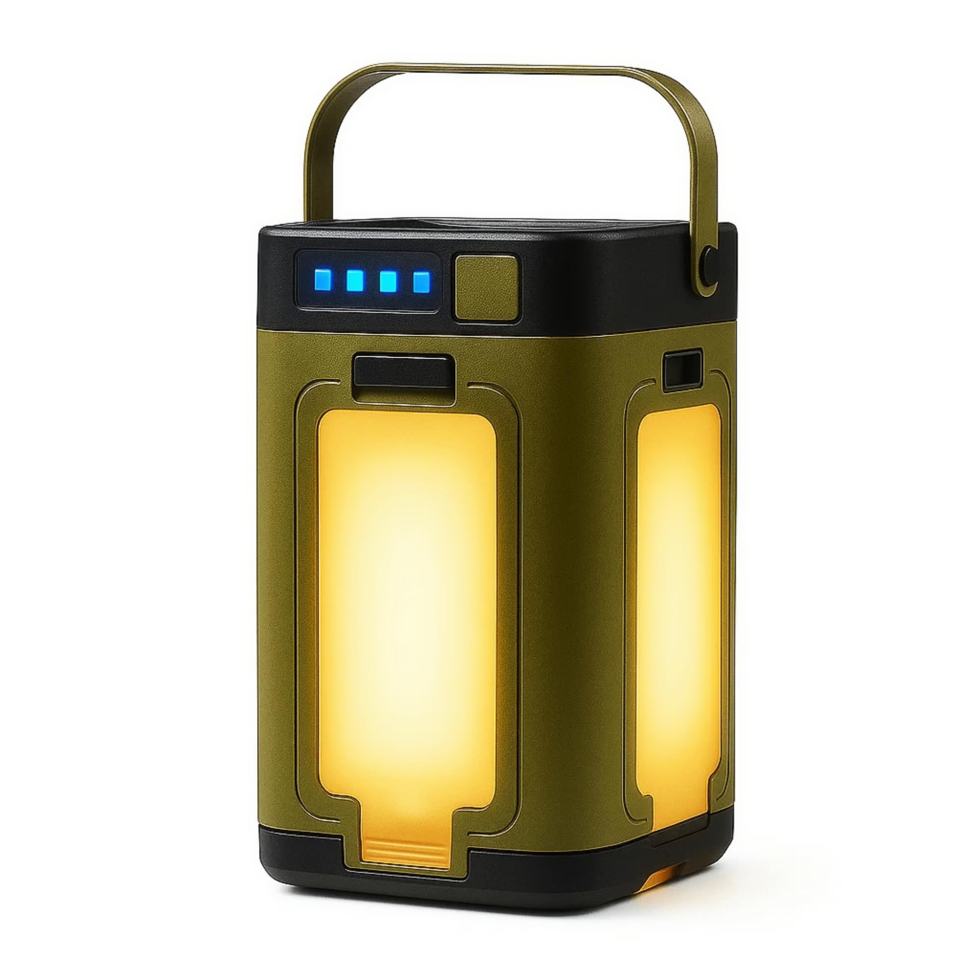 Solar Camping Lantern – Waterproof USB-Rechargeable LED Light for Hiking, Tent & Outdoor Use – Compact Foldable Lantern, Perfect Christmas Present for Campers & Adventure Lovers