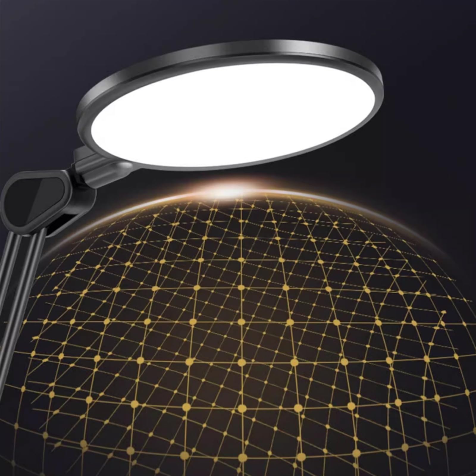Lampa biurkowa LED, lampa biurkowa, 20 W, wtyczka dotykowa, lampa biurkowa z 3 trybami oświetlenia i bezstopniowym przyciemnianiem, nowoczesna lampa do czytania z automatycznym timerem 45 min