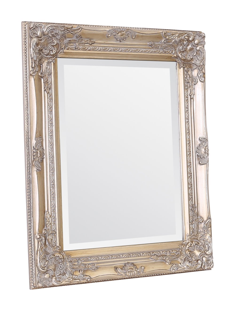 Select Mirrors Spiegel Rhône Vintage Französisch Barock Antik Stil 42cm x 53cm Shabby Chic Wohndeko (Antiker Champagner)