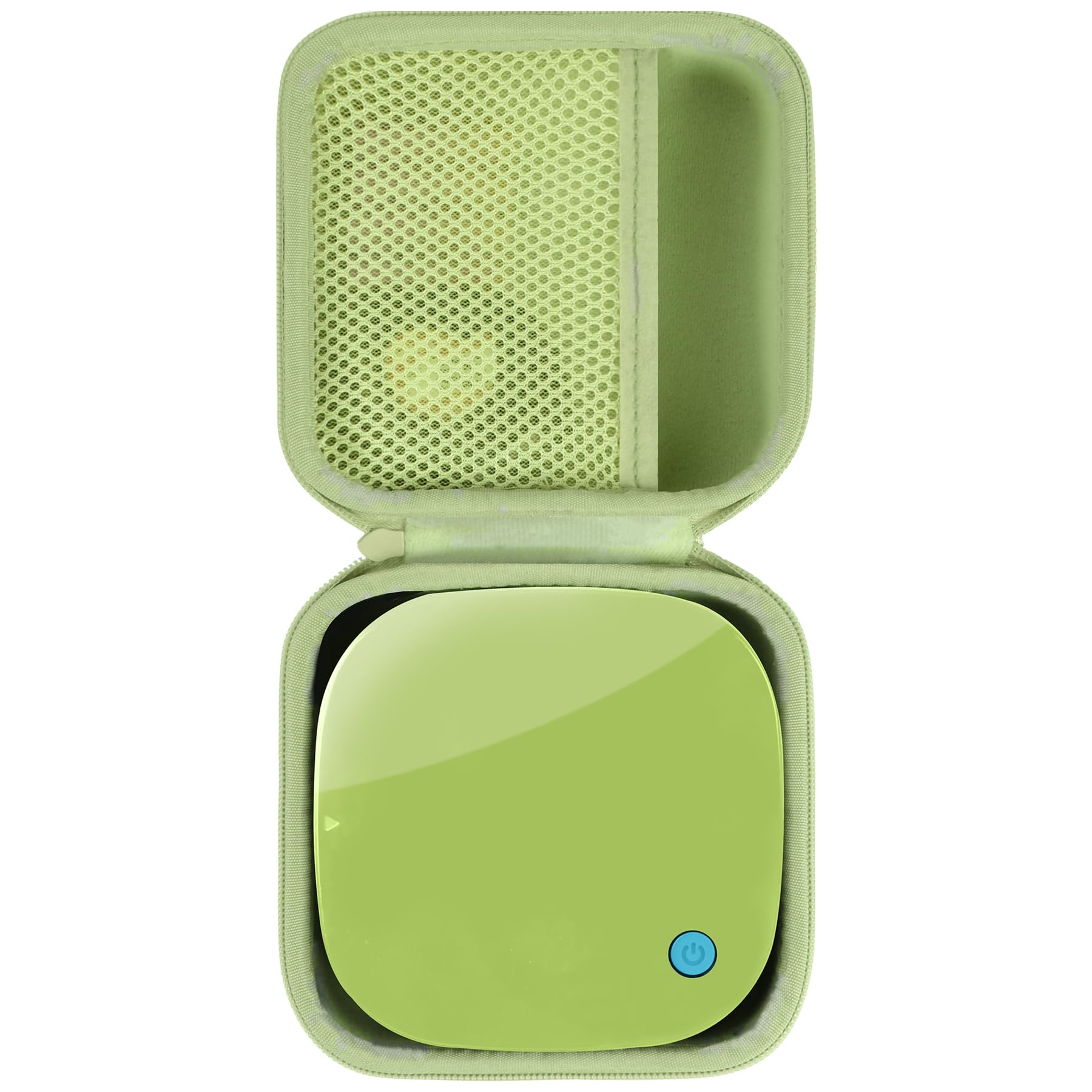 Lebakort Hard Carry Case Compatible with DYMO LetraTag 200B Label Maker, Pistachio Yellow