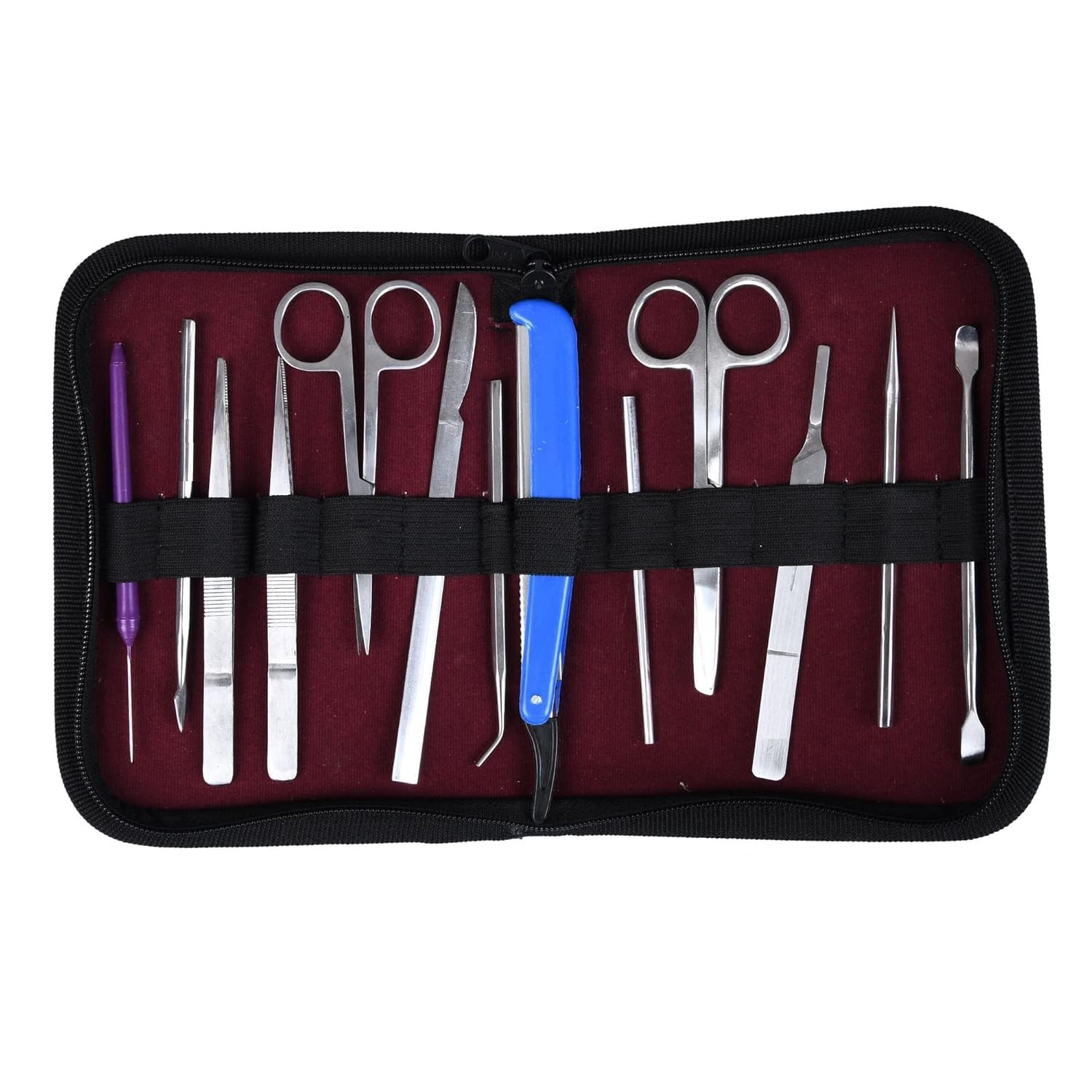 Saini_MEDICOS 13 pc Dissection Kit for Biology Lab Anatomy Zoology and Physiology mbbs Medical Students and Class 12 Medical Students & Medical College