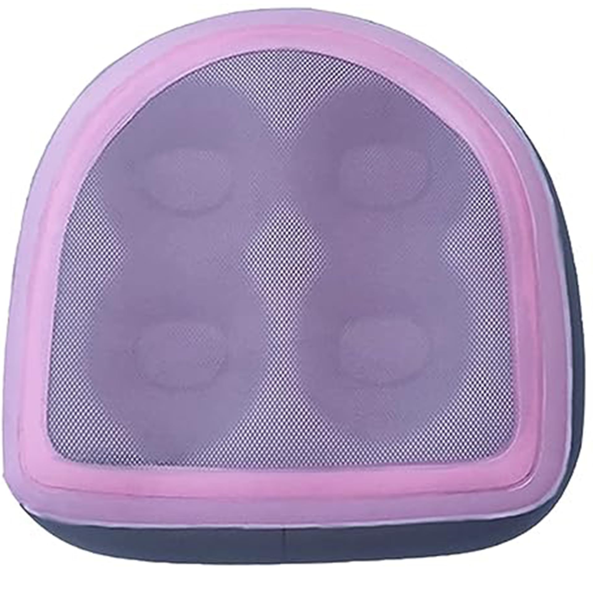 Hot Tub Booster Seat, Inflatable Hot Tub Seat with Suction Cup 18.5x14.6x5.9in with 2 in 1 Valve Reusable PVC Spa Pool Booster for Adults