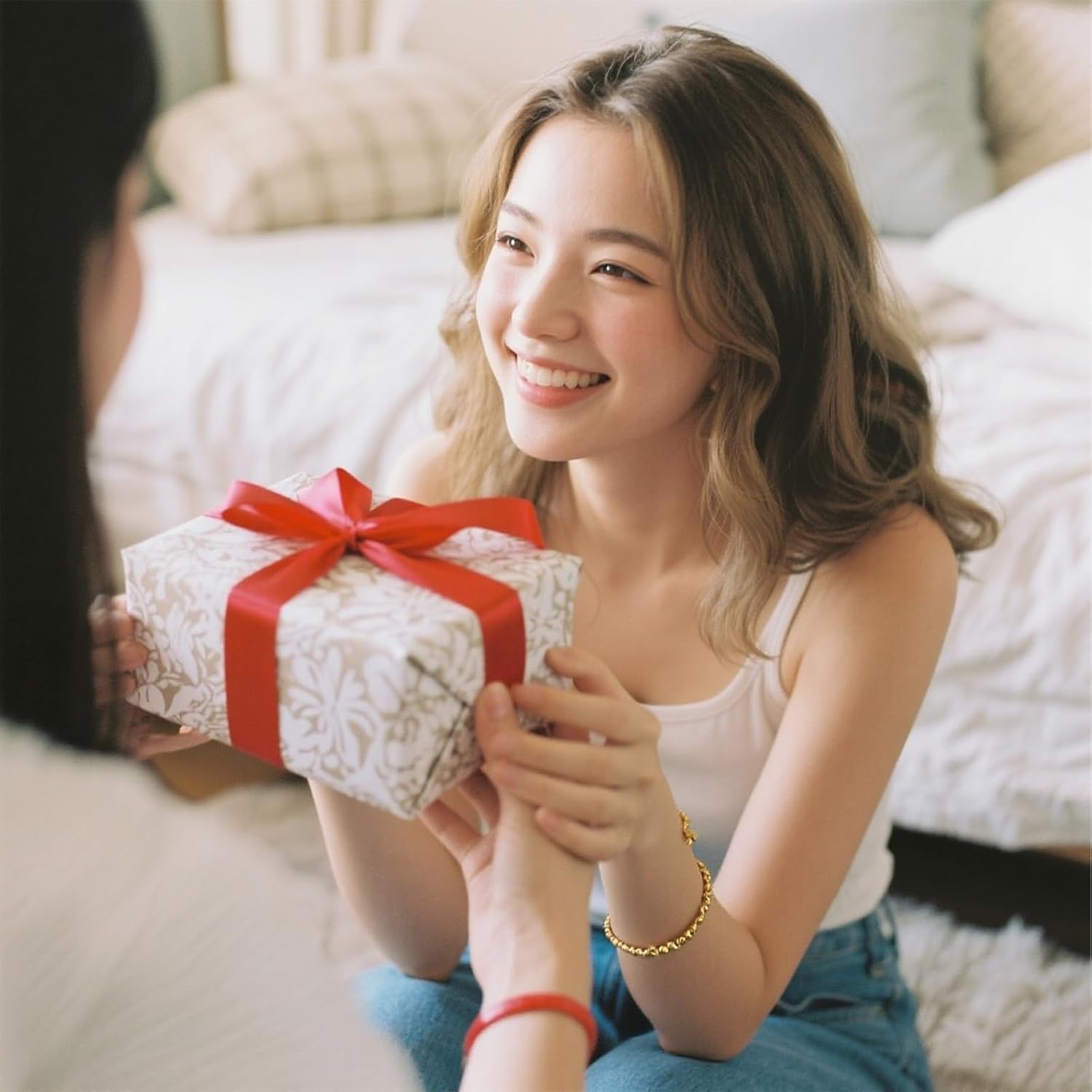 Evil Eye Hoop Earrings Sterling Silver Evil Eye Earrings for Women Lucky Dainty Cubic Zirconia White Gold Plated Christmas Jewelry - Image 7