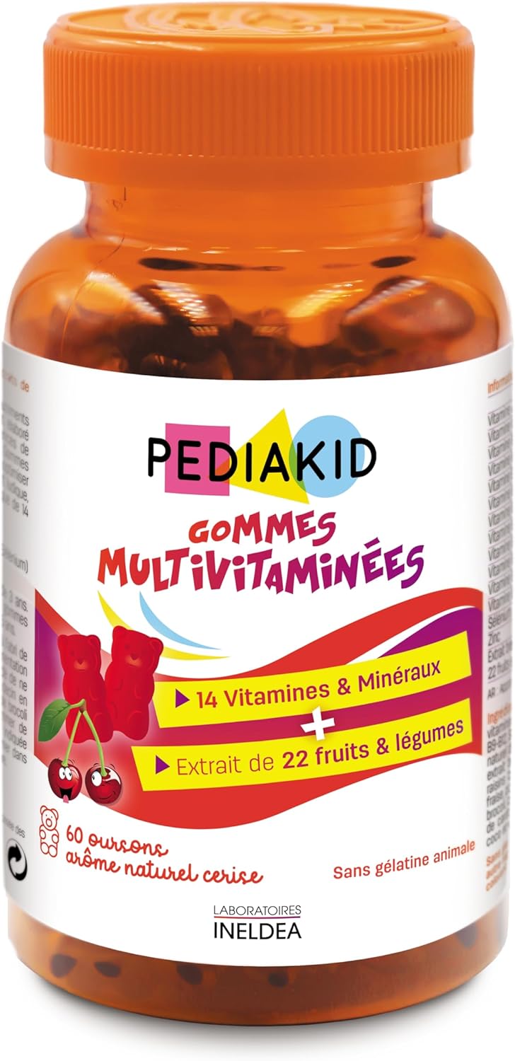 Pediakid Gummies Multivitaminés 60 Gums