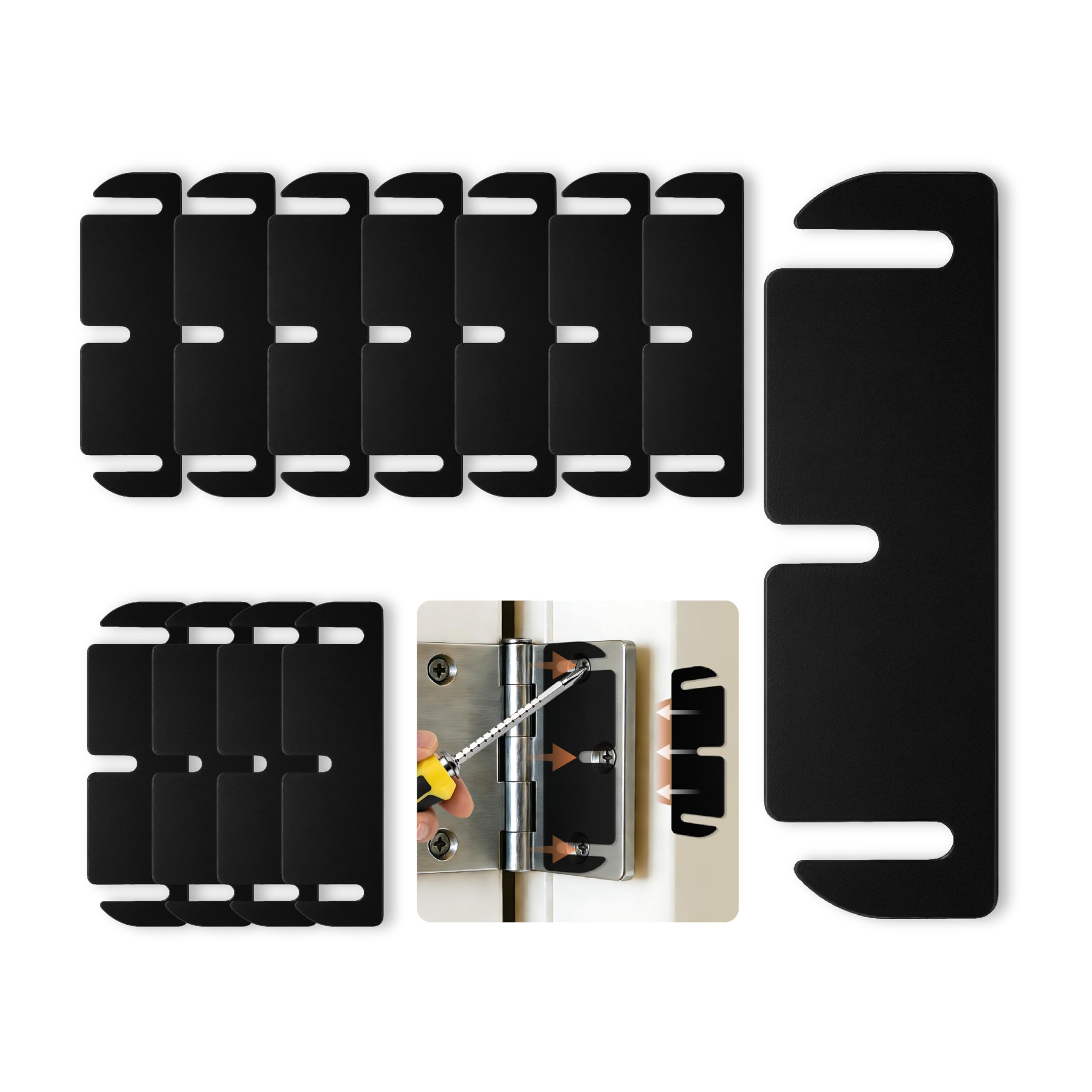 Door Hinge Shims - Adjust Door Alignment -13 Door Hinge Shims - Adjust Door Alignment -13