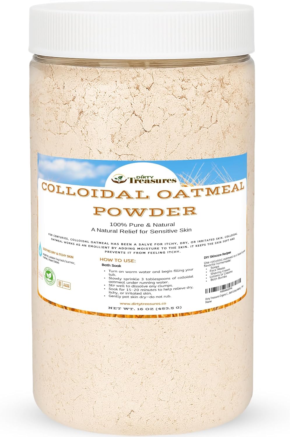 Dirty Treasures Colloidal Oatmeal Bath