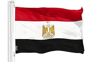 G128 Egypt Egyptian Flag 3x5 Ft LiteWeave Pro: Durable National Pride