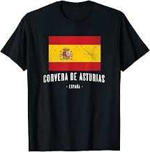 Corvera de Asturias Spain | ES Flag, City - Bandera Ropa - T-Shirt