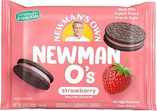 Newmans Own Chocolate Cake W Strawberry Sandwich Cremes, 13 Oz