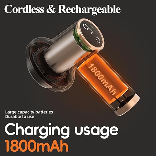 Miniatura 4 de Masajeador inalámbrico para celulitis, portátil y mini masajeador de drenaje linfático, masaje, estómago, vientre, brazos, piernas, máquina de