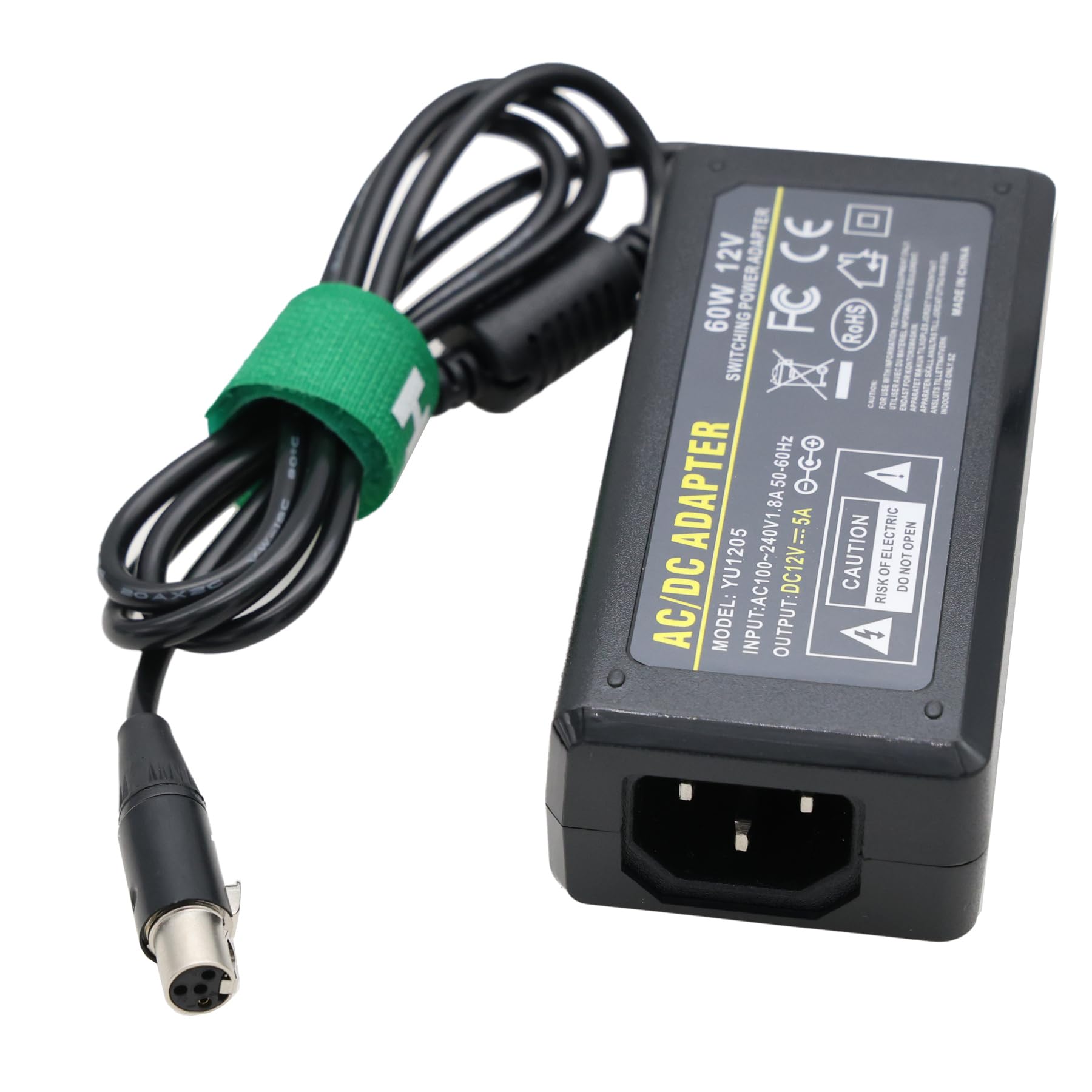 Amazon.com: HangTon TA4F 4 Pin AC DC Power Supply Adapter for
