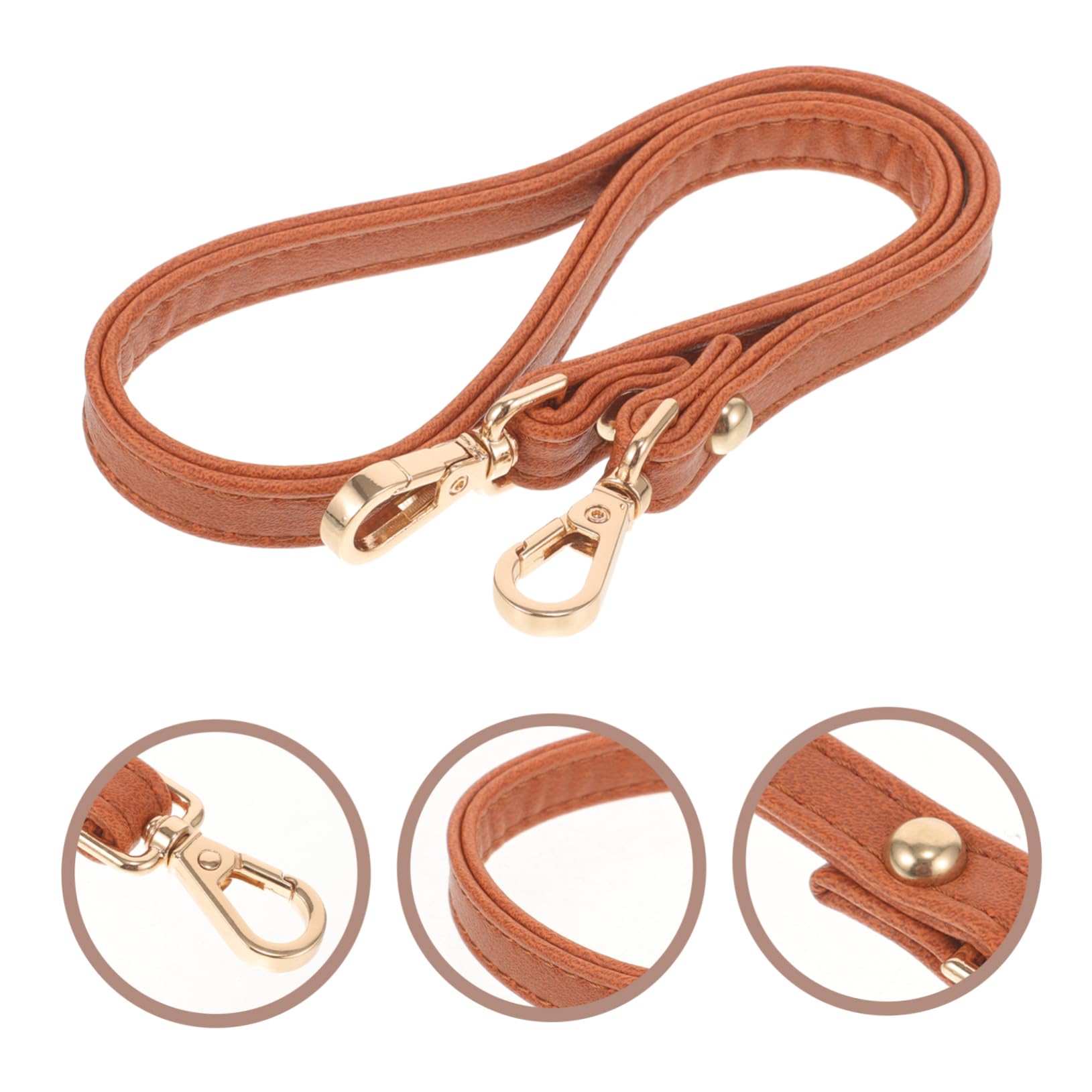 Sangle de sac Sac à bandoulière Ceinture en cuir Bandoulière réglable Sangle de sac Sac à bandoulière Ceinture en cuir Bandoulière réglable