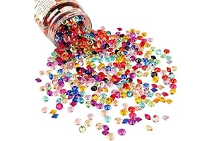 1100 Pieces Crystal Clear Small Gems