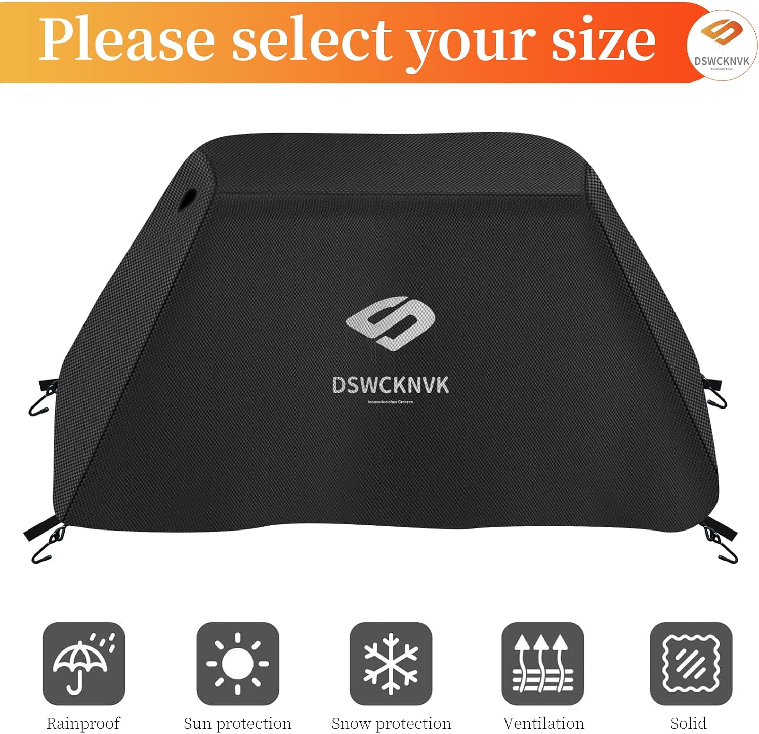 5th Wheel Hitch Cover,Suitable for Pullrite Superglide 5th Wheel Hitch Cover,600D Waterproof Oxford Cloth,Sunshade Rainproof General Dustproof (Black)