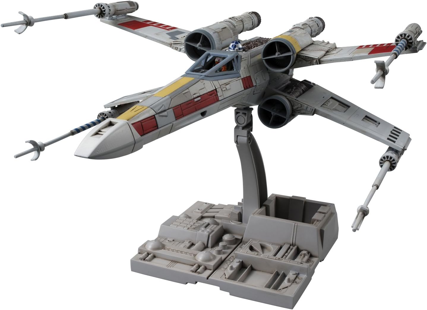 Bandai Hobby Star Wars 1/72 X-Wing Star Fighter Building Kit,Multi