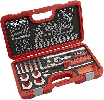 Nerrad Tools NTTAPEXKIT1 Tapex Tap Wrench Kit, Black
