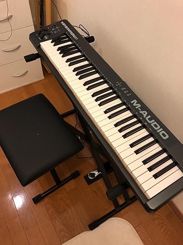 Amazon.co.jp: M-Audio USB MIDIキーボード 49鍵 ピアノ音源ソフト付属
