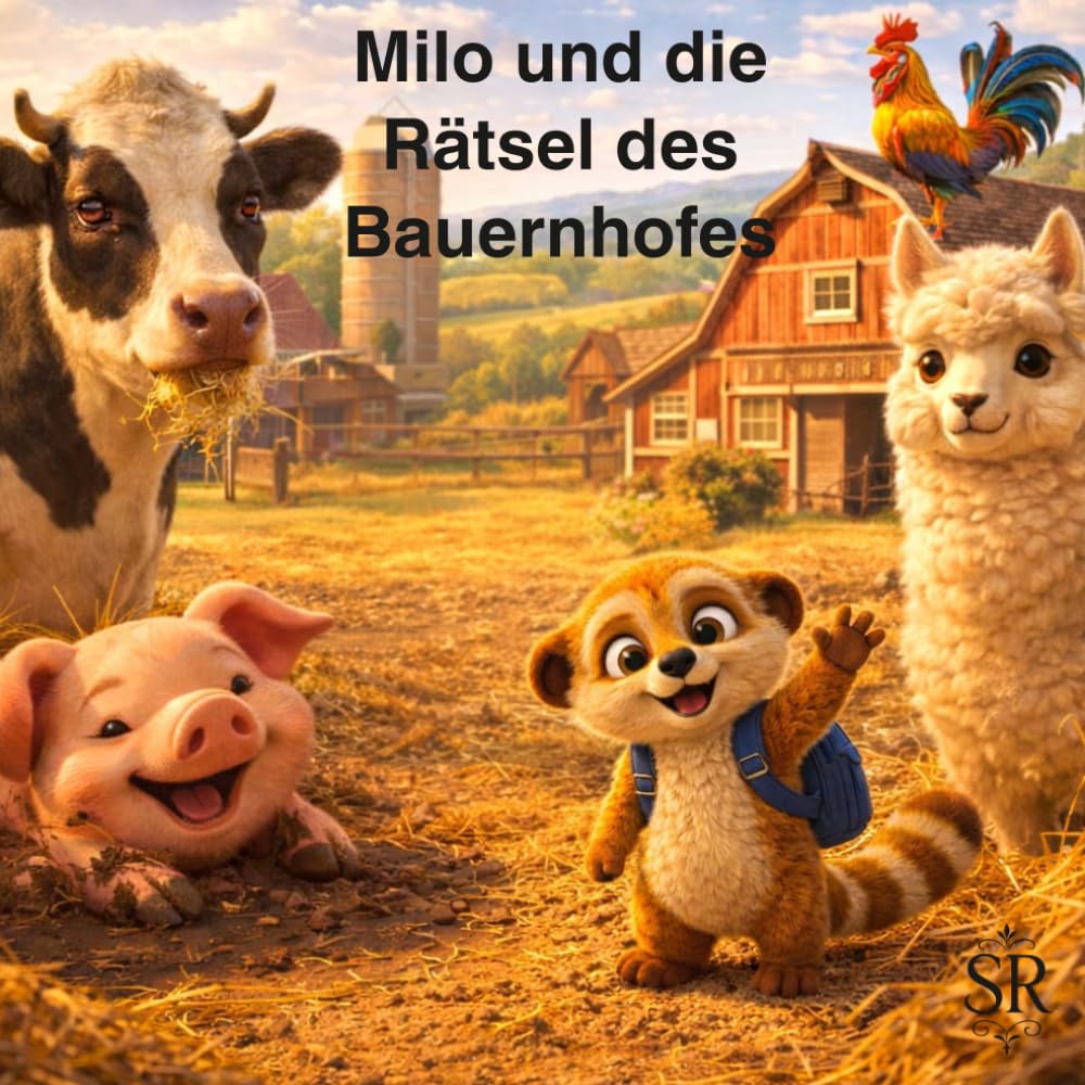 Milo und die Rätsel des Bauernhofes: Erfahre alles über das Leben auf dem Bauernhof (Milo´s Abenteuer)