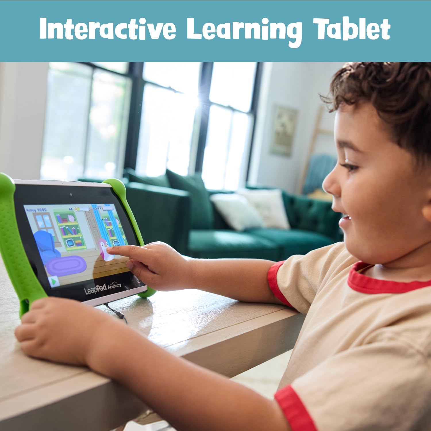 LeapFrog LeapPad Academy Kids Learning Tablet Green product thumbnail 3
