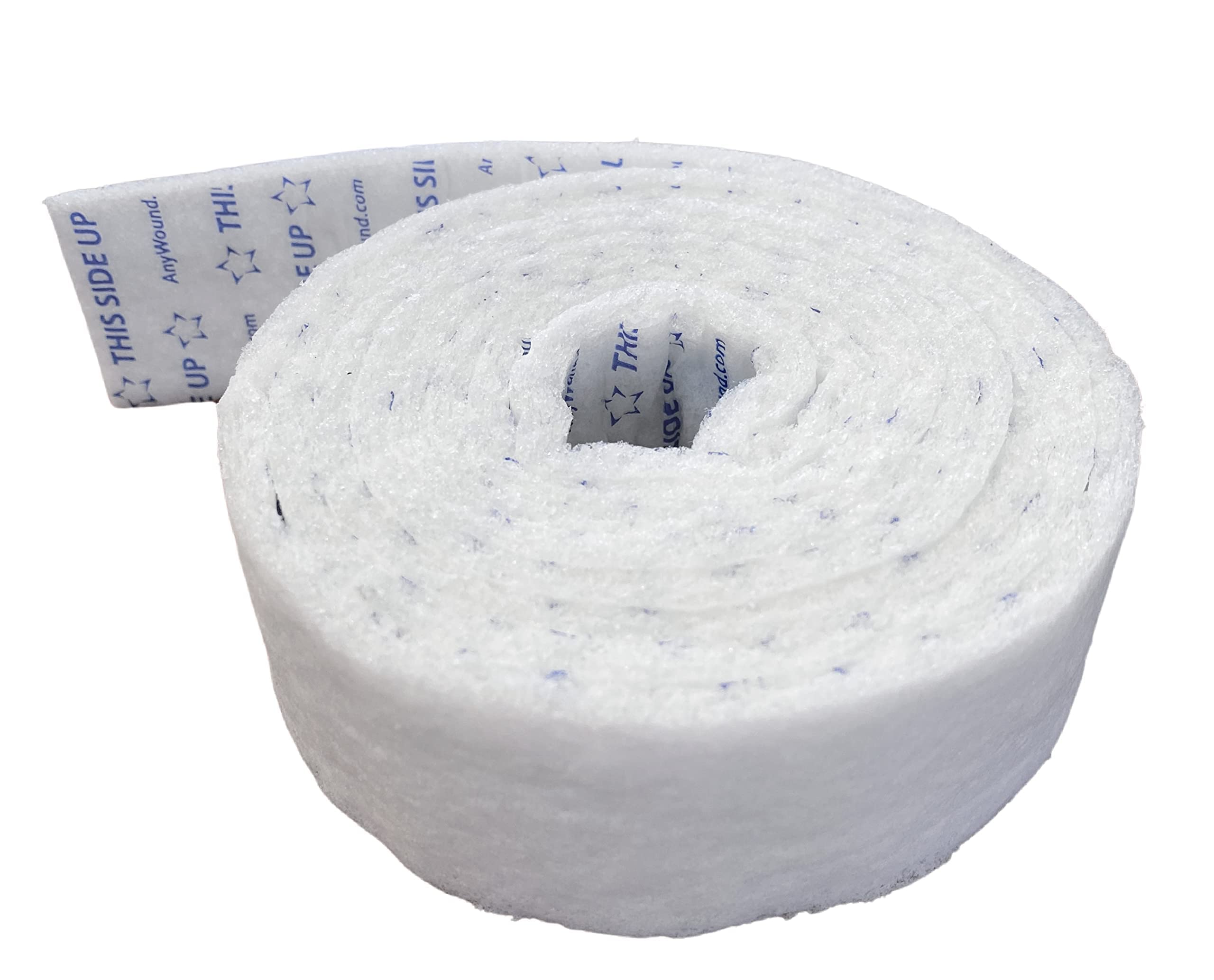0044 Any Wound Enluxtra Roll Dressing (1.5" x 80") for Large or Circumferential Wounds with Any Drainage Level, Lymphedema, Diabetic Wounds
