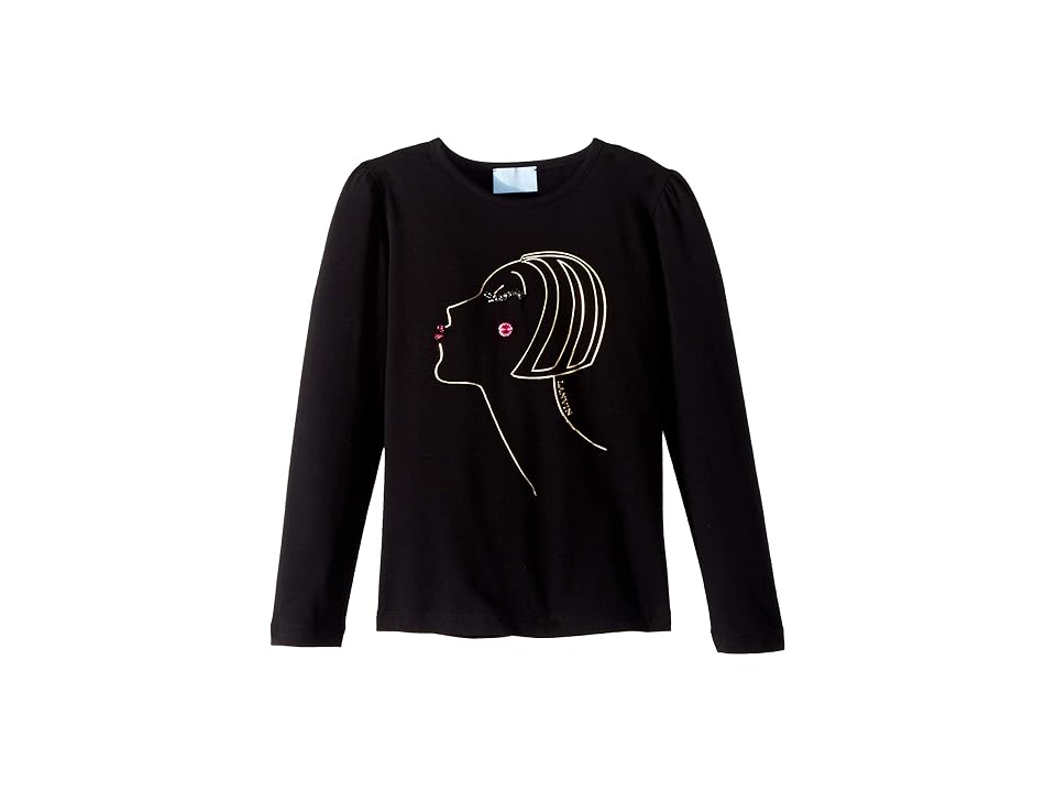 

Lanvin Kids Long Sleeve Face Printed T-Shirt (Little Kids/Big Kids) (Black) Girl's Clothing, Lanvin Kids Long Sleeve Face Printed T-Shirt (Big Kids) (Black) Girl's Clothing, Lanvin Kids Long Sleeve Face Printed T-Shirt (Toddler/Little Kids) (Black) Girl's
