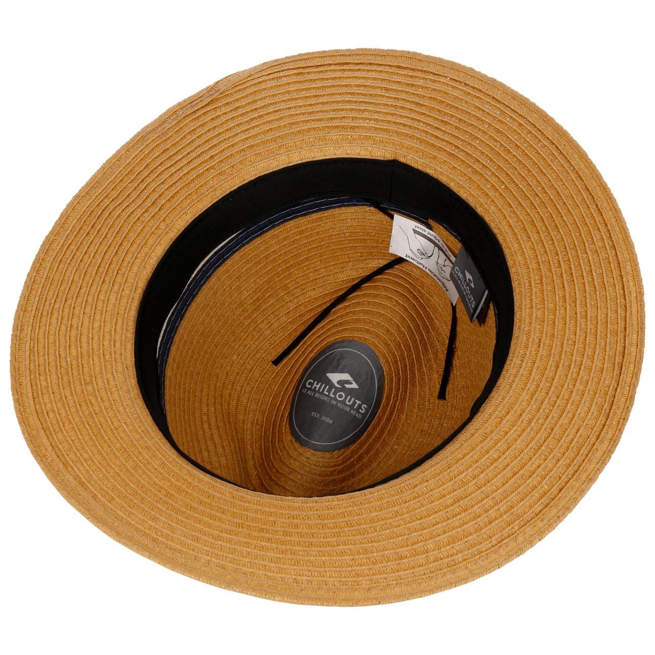 CHILLOUTS Chapeau en Paille Manaus Traveller Femme/Homme - de Plage Soleil Ete Printemps-ete