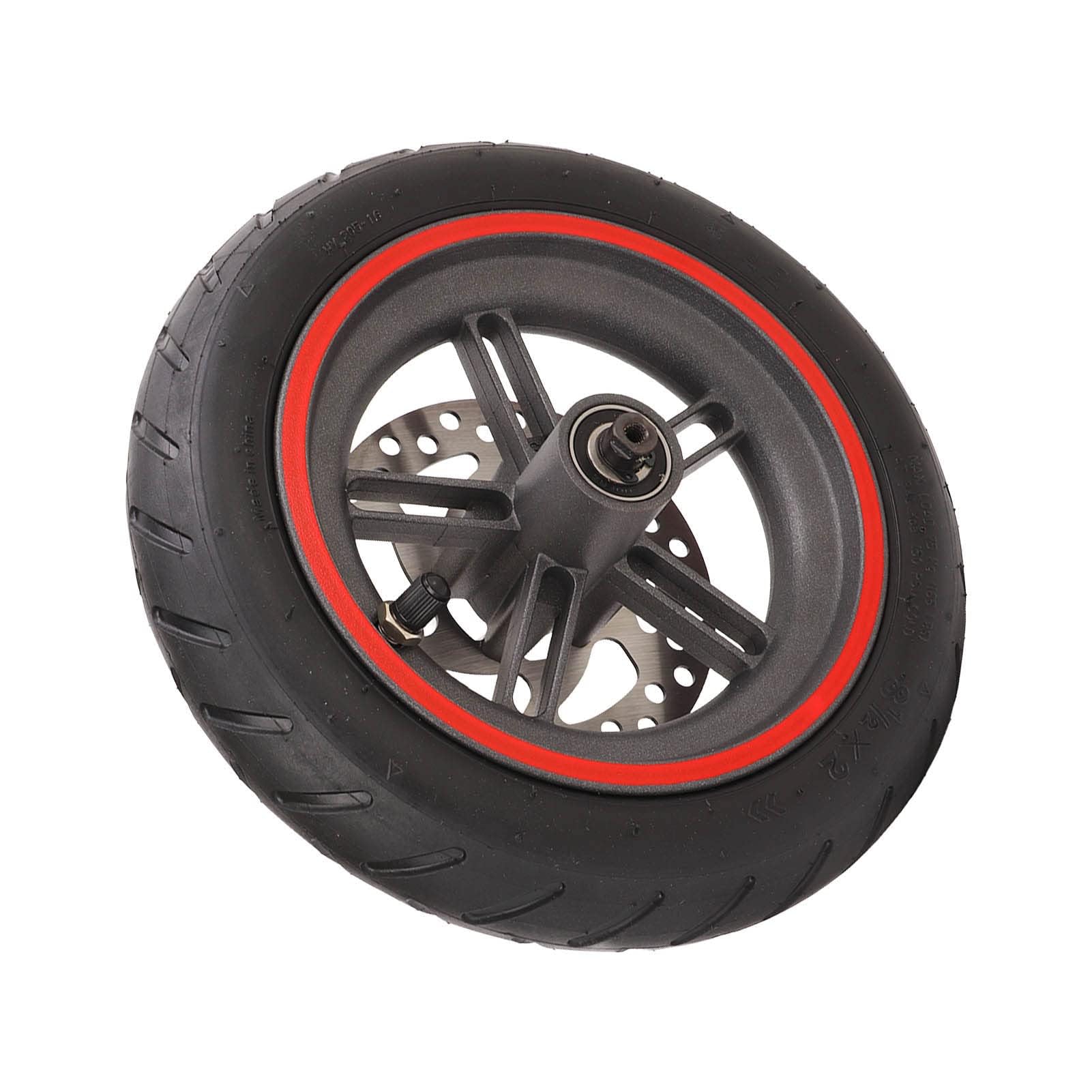 Alomejor Roue Arrière de Scooter électrique avec Disque de Frein de 120 Mm pour Pro PRO2 M3