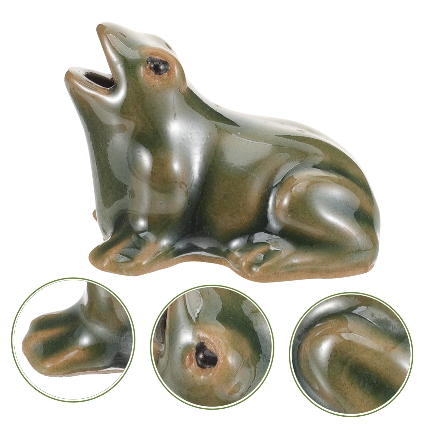 LIOOBO Fountain Frog Decoración para Jardín Fuente Circulante De Rana para Paisajismo y Espacios Exteriores para Balcones y Patios