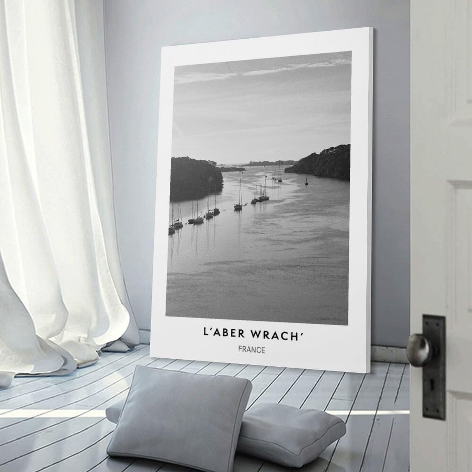 Junmoney Frame-Style-12 Laber Wrach, France Home Decor Wall Art, 20X30inch(50X75cm), For Wall Displays, Bedrooms Or Room Updates, Ideal For Building A Coordinated Art Wall