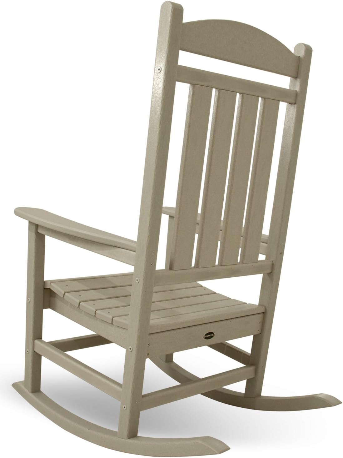 POLYWOOD R100BL Presidential Rocking Chair, Black : Everything Else