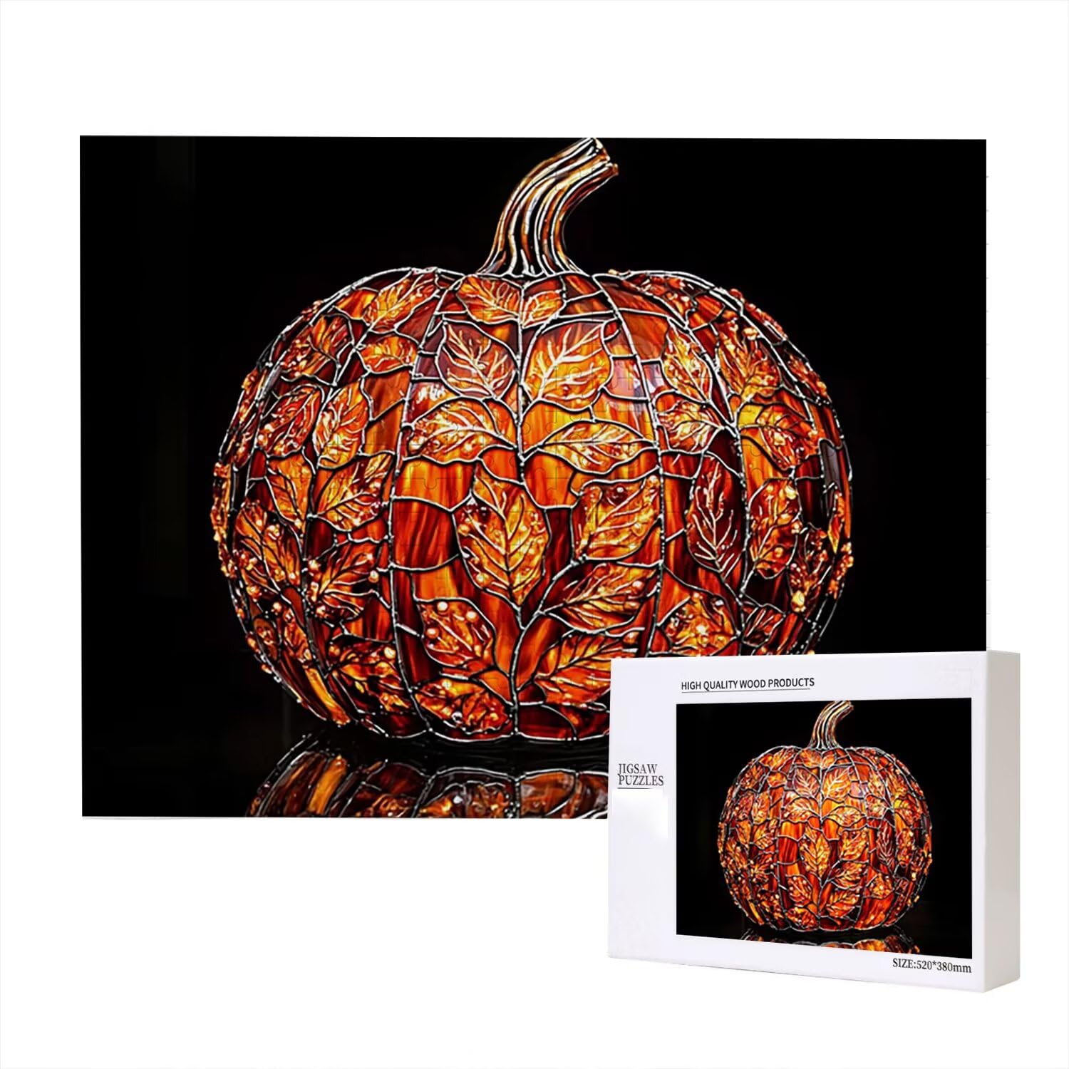 Jigsaw Puzzle, 3000 Pezzi Puzzle Classici, Zucca Puzzle Rilassamento Intelligence, Mpossibile Difficile Puzzle Impegnativo per Adulti Puzzle Gioco Familiare, Regalo per Amore Amico fr0-401
