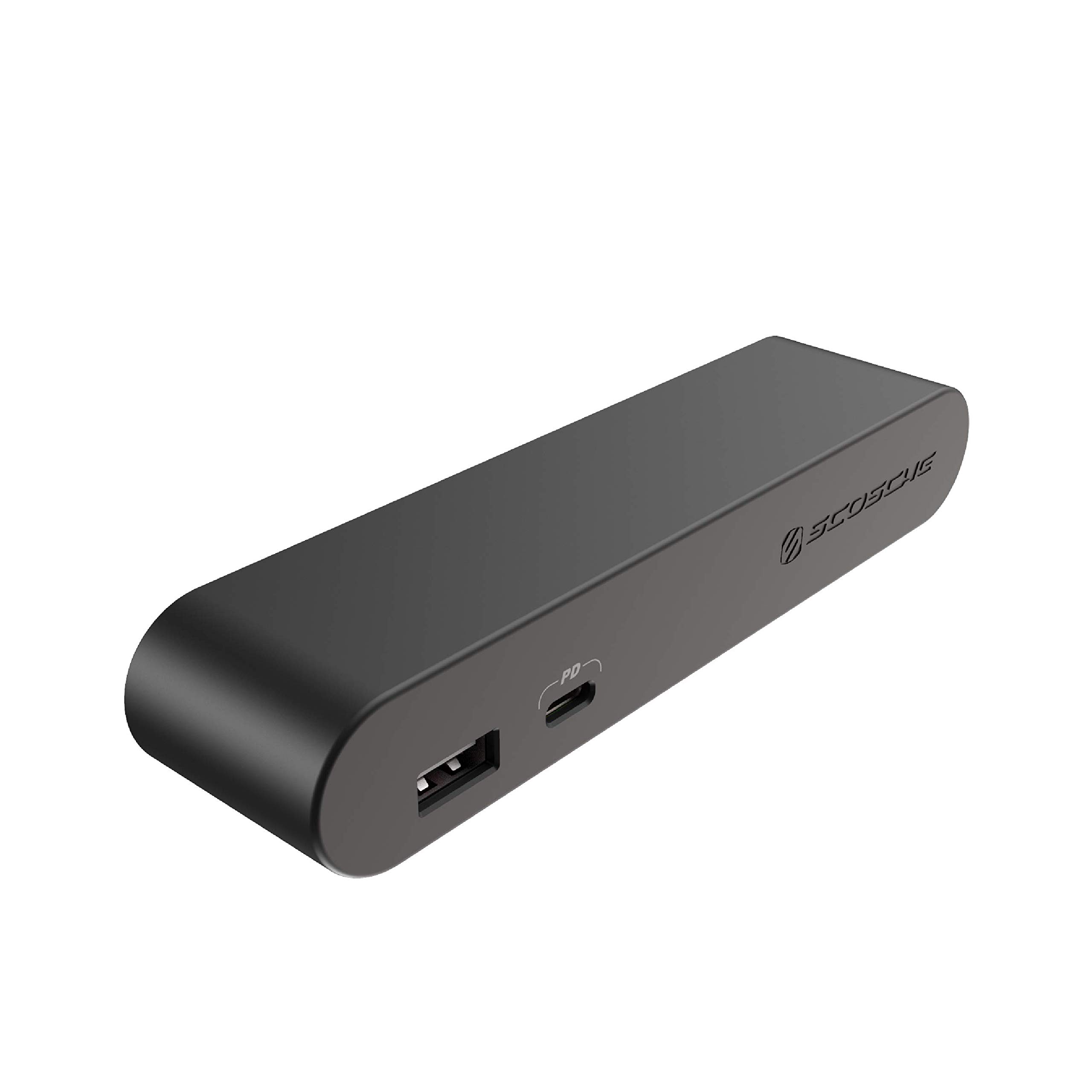 Scosche BLPE-SP 30W Dual USB Port Power Endcap for Scosche BaseLynx Modular Charging Stations in Black