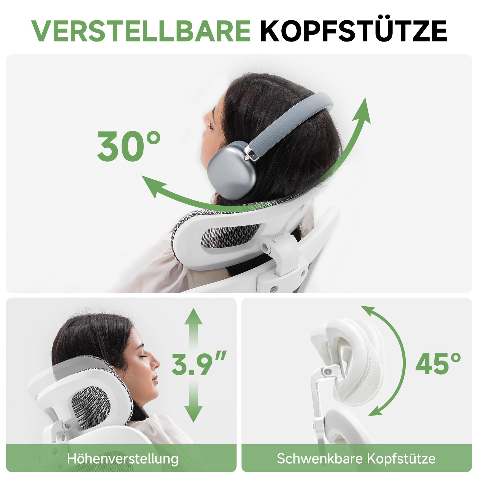 Gtplayer Bürostuhl Ergonomisch – Bild 4