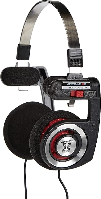Koss Porta Pro On-Ear Stereo Headphones - Red Hot