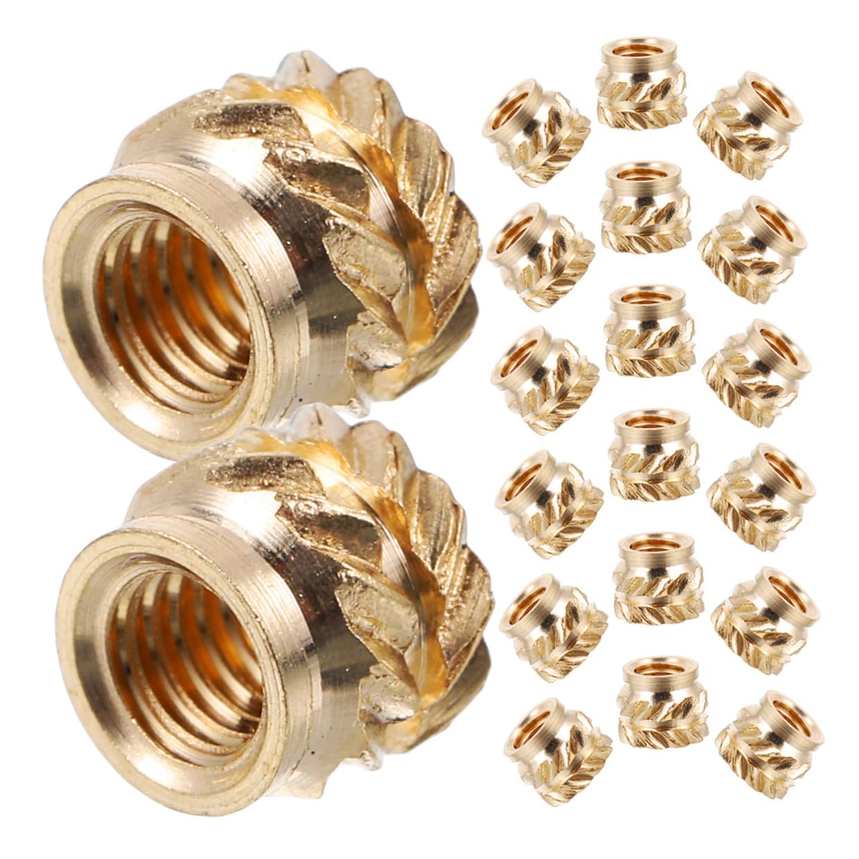 130pcs M3 Brass Heat Set Insert Nuts for 3D Printing