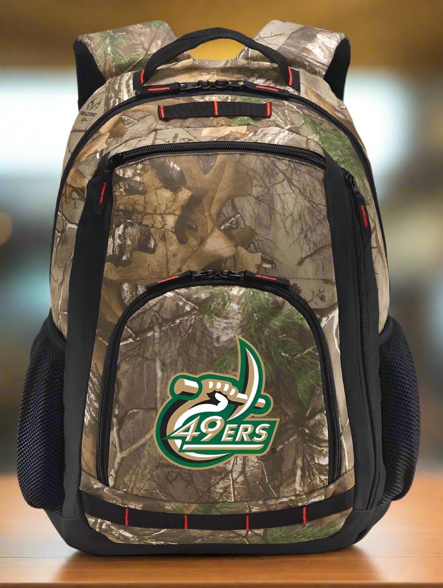 Broad Bay UNC Charlotte Backpack Camo University of North Carolina Charlotte Backpacks - Laptop Section