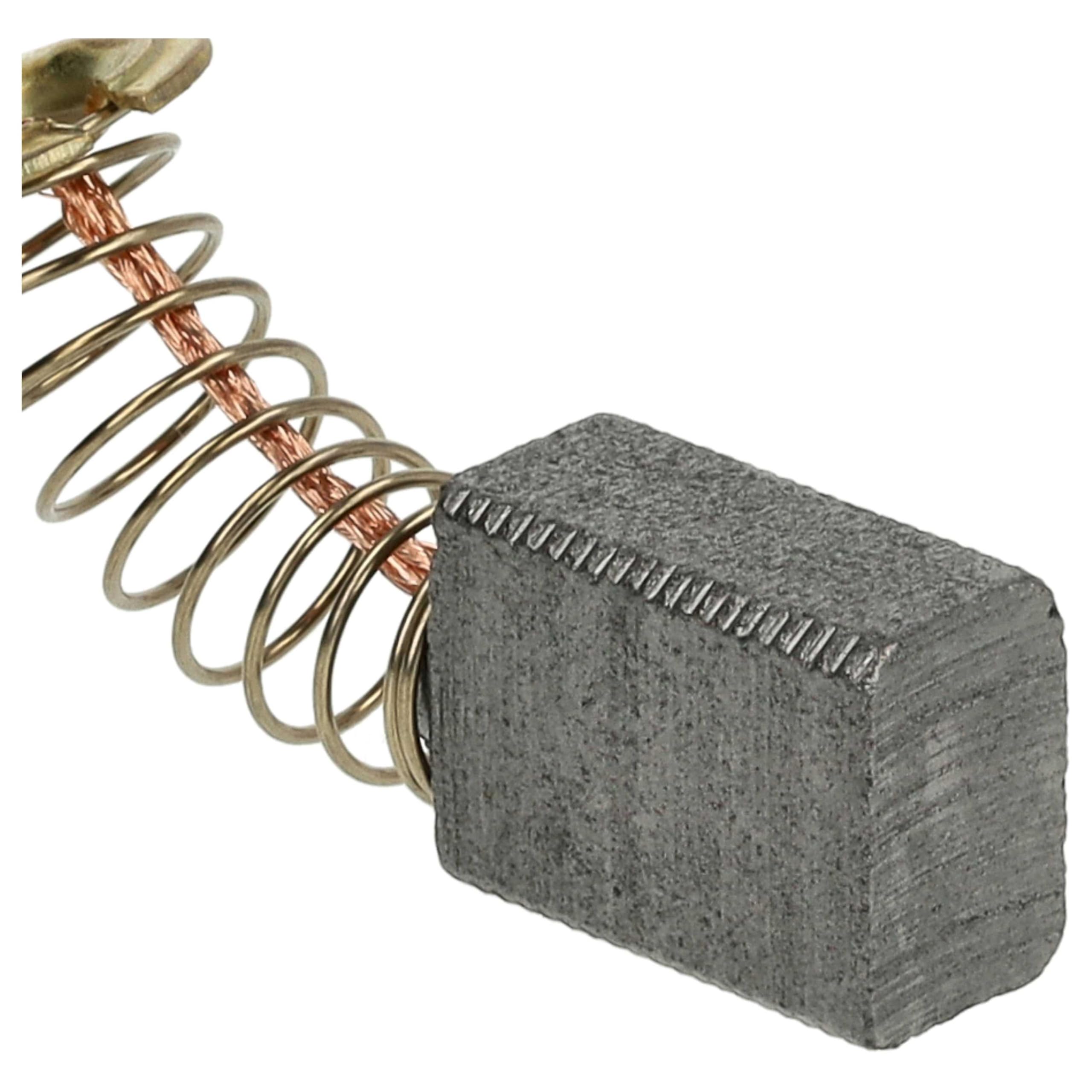 2 Balais De Charbon Pour Outils Makita - Dimensions 6x9x12 Mm - Compatible 3708, 3709, 3710, 3901, Etc.