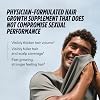 Nutrafol suplementos para crecimiento capilar en hombres, edades 18-49, botella de 1 mes | marca #1 recomendada por dermatólogos para suplementos de crecimiento capilar, probada clínicamente para cabello visiblemente más grueso y cobertura del cuero cabelludo, 120 cápsulas (paquete de 1) 5
