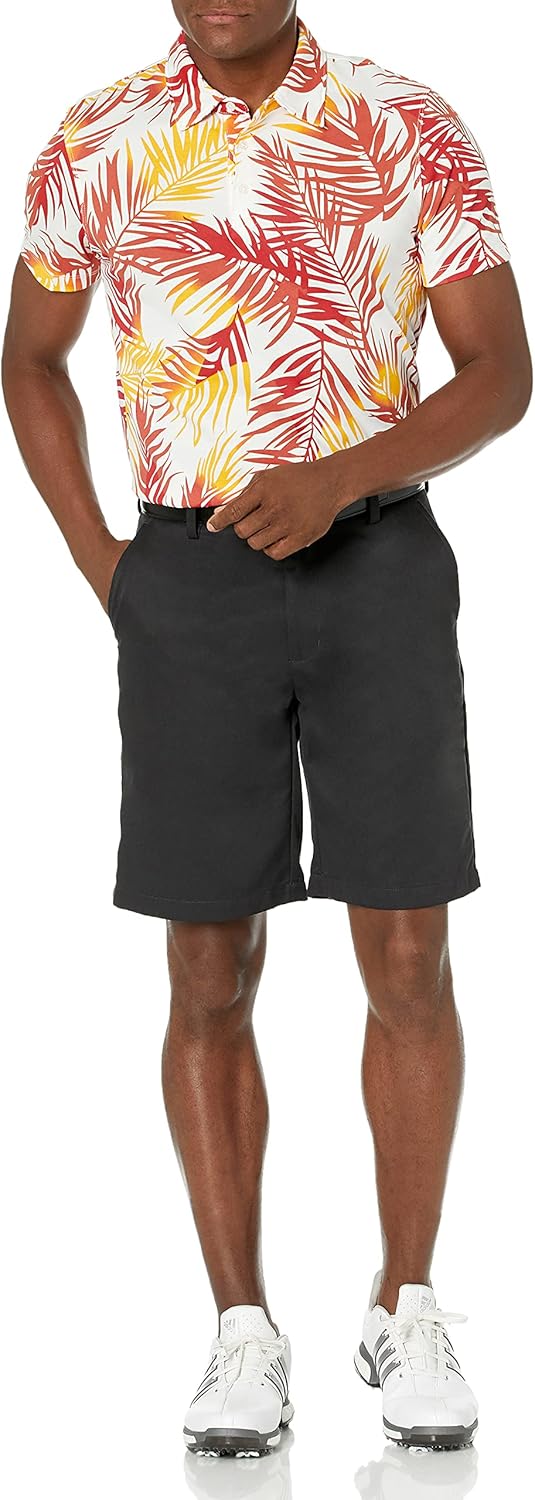 28 Palms Men's Standard-fit Hawaiian Performance Pique Polo Shirt - Image 4