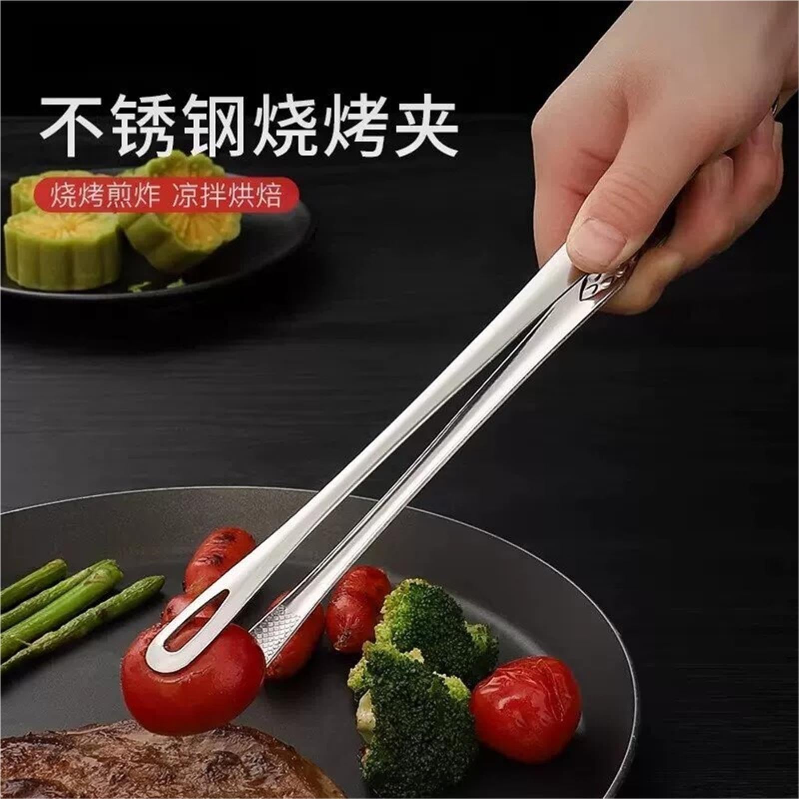 Pinze for Barbecue In Acciaio Inossidabile Da 3 Pezzi Per Cottura