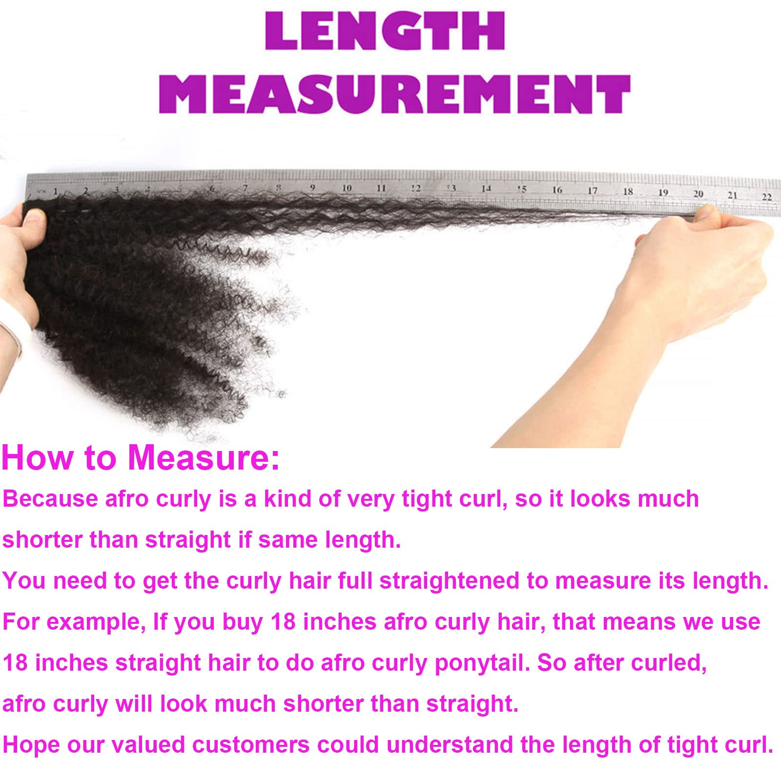 Clip-in-Haarverlängerungen aus Echthaar, Afro Kinky Curly, Natürliche Farbe, 8 Stücke, 115–120 g, 18 zoll (45 cm)