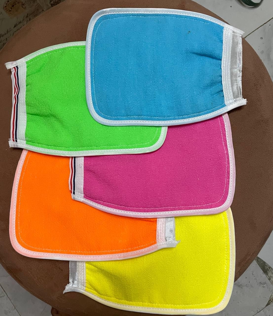 SNAPCOM 2 in 1 exfoliating microfiber gloves Exfoliating Glove Mitt Body Scrub for Bath Shower Glove Visibly Lift Away Dead Skin Tan Removal Viscose Deep Exfoliating Gloves for Soft Skin(2 pcs)-image-34